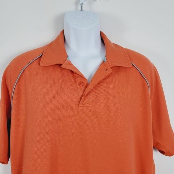 ALO Yoga Cool Fit Short Sleeve Polo‎ Size Large - Picture 3 of 7